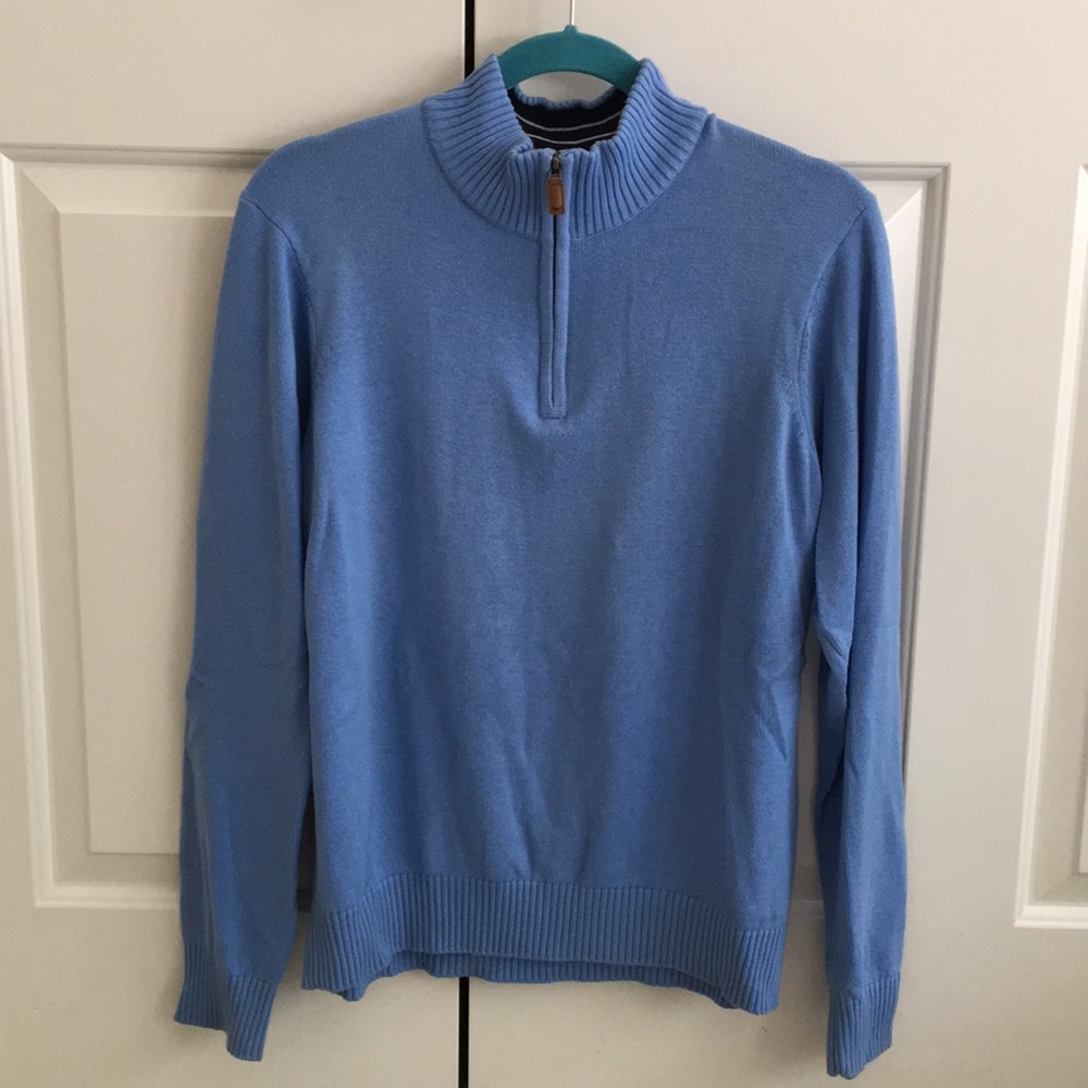 Men’s Light Blue Vineyard Vines Quarterzip